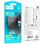 Зарядний пристрій HOCO C140A Smart USB QC3.0 + USB to cable Micro Black (6942007627801) - зменшене зображення 5