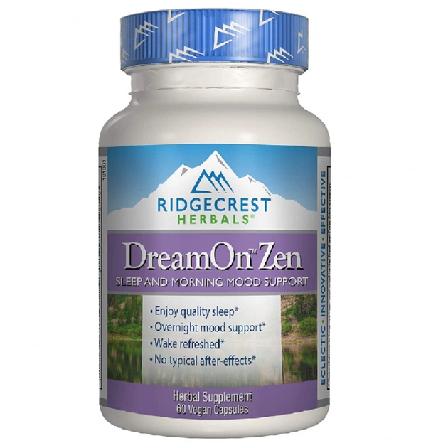 Травы Ridgecrest Herbals Природный Комплекс для Здорового Сна, DreamOn Zen, RidgeCres (RCH162) - изображение 1