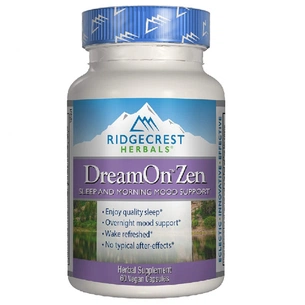 Травы Ridgecrest Herbals Природный Комплекс для Здорового Сна, DreamOn Zen, RidgeCres (RCH162) изображение 1
