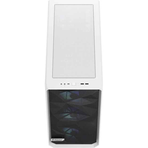 Корпус для ПК Fractal Design Meshify 2 RGB White TG Clear t (FD-C-MES2A-08) - зображення 7