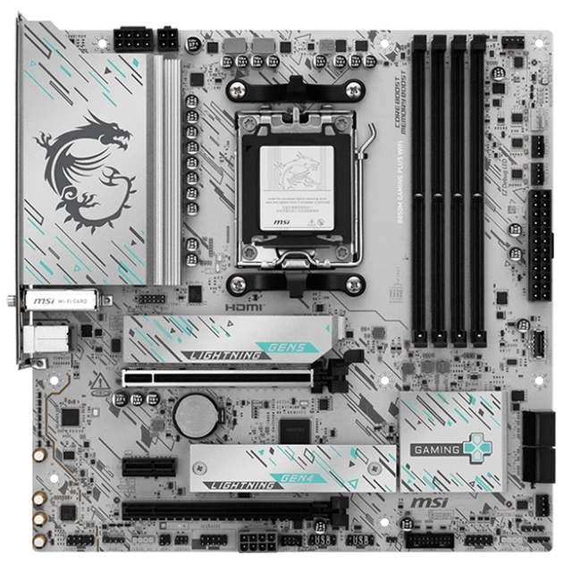 Материнська плата MSI B850M GAMING PLUS WIFI - зображення 1