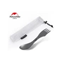 Ложка-виделка туристична Naturehike Titanium NH19T012 (6927595736746) - зменшене зображення 2