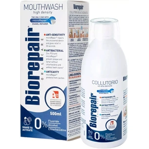 Ополіскувач для порожнини рота Biorepair Plus Професійний захист і відновлення 500 мл (8017331025925) зображення 1
