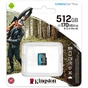 Карта пам'яті Kingston 512GB microSDXC сlass 10 UHS-I U3 V30 A2 Canvas Go Plus G4 (SDCG4/512GBSP) - зменшене зображення 3
