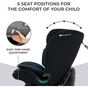 Автокрісло Kinderkraft Oneto3 i-Size Graphite Black (KCONE300BLK0000) (5902533922161) - зменшене зображення 9