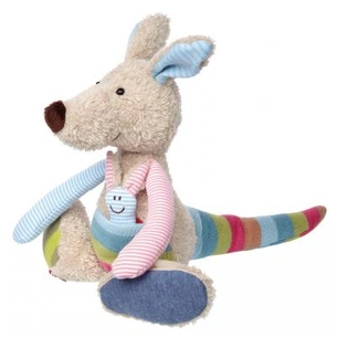 М'яка іграшка Sigikid Patchwork Sweety Кенгуру 28 см (38692SK) зображення 1