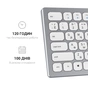 Клавіатура OfficePro SK1550 Wireless White (SK1550W) - зменшене зображення 12