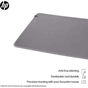 Килимок для мишки HP 205 Sanitizable XL Speed/Control Grey (8X596AA) - зменшене зображення 2