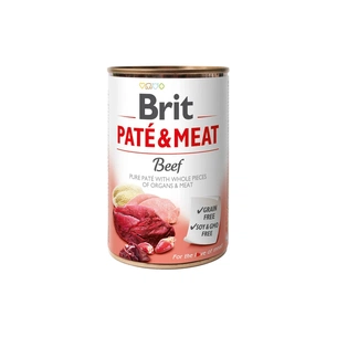 Вологий корм для собак Brit Care Pate and Meat з яловичиною (8595602557400) зображення 1