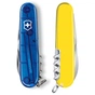 Ніж Victorinox Spartan Ukraine 91 мм Синьо-прозорий/Жовтий (1.3603.T2.8) - зменшене зображення 6
