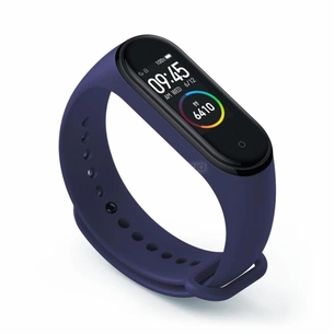 Ремінець до фітнес браслета Armorstandart для Xiaomi Mi Band 4/3 Midnight Blue (ARM55108) зображення 1