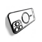 Чохол до мобільного телефона BeCover TPU Chrome Case (MagSafe) для Apple iPhone 16 Pro Max Black (712085) - зменшене зображення 3