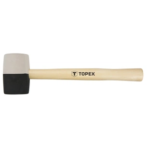 Киянка Topex резиновая O 58 мм, 450 г (02A354) зображення 1