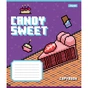 Тетрадь 1 вересня Candy sweet А5 12 листов линия (767217) - уменьшенное изображение 6