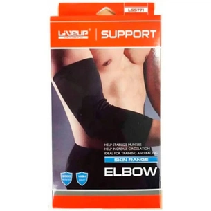 Фіксатор ліктя LiveUp Elbow Support LS5771-SM чорний Уні S/M (2018011000160) зображення 1