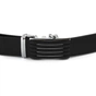 Ремінь Vintage Чоловічий з автоматичною пряжкою смужка Чорний (20301) - зменшене зображення 6