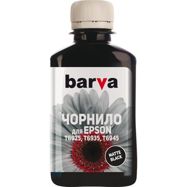Чорнило Barva Epson E69, 180 мл, pigm. Matte-Black (E69-764) - изображение 1