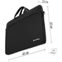 Сумка для ноутбука ColorWay 17.3" Casual Black (CW-LBC173-BK) - preview 5