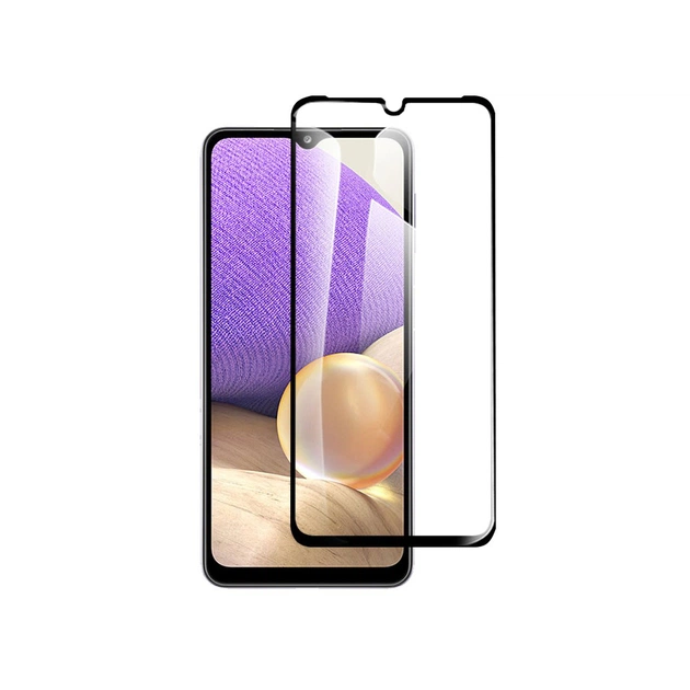 Скло захисне PowerPlant Full screen Samsung Galaxy A32 4G, Black (GL609802) - зображення 1