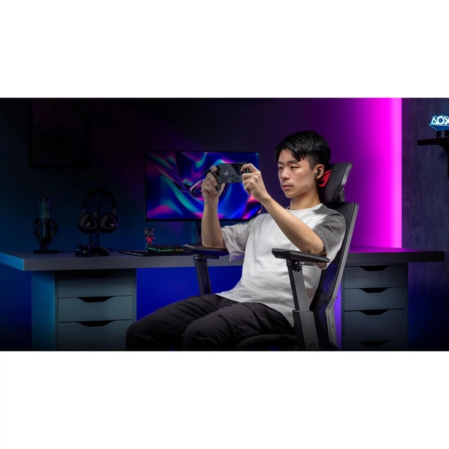 Крісло ігрове ASUS SL400C ROG DESTRIER CORE Black (90GC01P0-MSG010) - picture 12