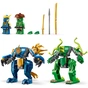 Конструктор LEGO Ninjago Битва робота дракона Джея (71853) - зменшене зображення 3