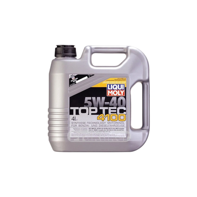 Моторна олива Liqui Moly Top Tec 4100 5W-40 4л. (LQ 7547) - зображення 1