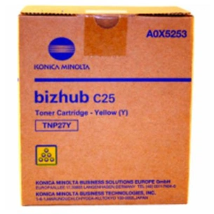 Тонер Konica Minolta TNP-27 yellow (6k) для C25 (A0X5253) зображення 1