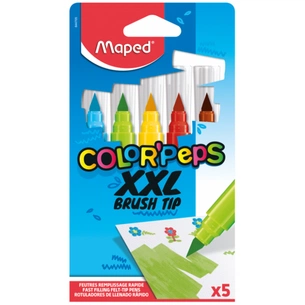 Фломастери Maped з супер-товстим корпусом COLOR PEPS XXL, 5 кол (MP.844705) изображение 1