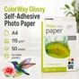 Фотопапір ColorWay A4 115г glossy 50л (PGS1158050A4) - зменшене зображення 5