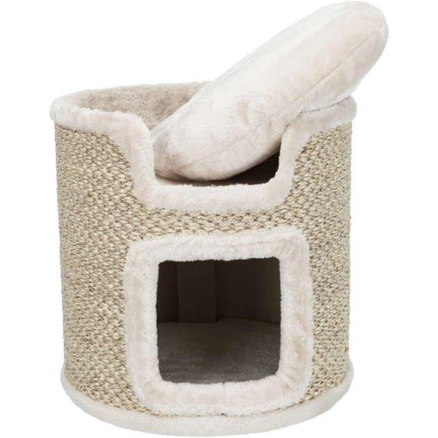 Дряпка (кігтеточка) для котів Trixie Башта Ria 37х37 см світло-сіра (4011905447063) - picture 2