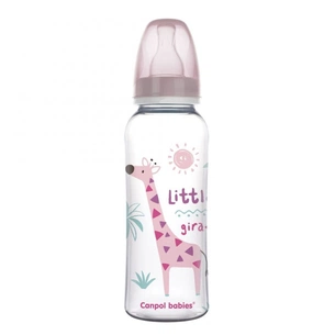 Пляшечка для годування Canpol babies PP 250 мл з малюнком рожевий (59/200) зображення 1