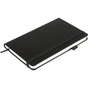 Книга записна Buromax Etalon 125x195 мм 96 листів без лінівки обкладинка зі штучної шкіри Чорна (BM.291060-01) - зменшене зображення 3