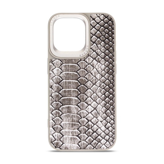 Чехол для мобильного телефона Harder Lizard Apple iPhone 15 Pro Max Grey (ARM76876) - изображение 1