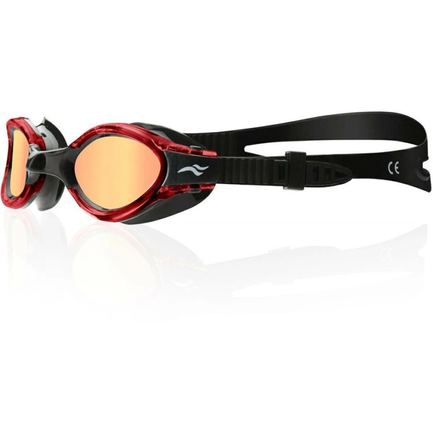 Окуляри для плавання Aqua Speed Triton 2.0 Mirror 283-31 60409 чорний, червоний OSFM (5905718604098) - picture 3