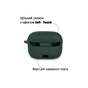 Чохол для навушників BeCover Silicon для JBL Tune 230 NC TWS Dark Green (709601) - уменьшенное изображение 2