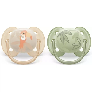 Пустушка Philips AVENT Ultra Soft ультрам'яка 0-6 міс. 2 шт (SCF091/07) зображення 1