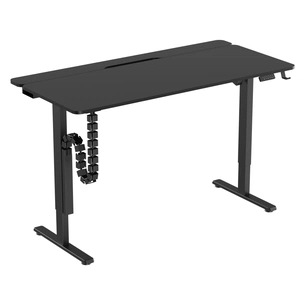 Комп'ютерний стіл OfficePro з електрорегулюванням висоти 1500 x 720 мм Black (ODE1575B) зображення 1