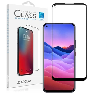 Скло захисне ACCLAB Full Glue ZTE Blade V2020 Black (1283126508912) зображення 1