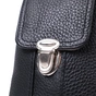 Сумка Vintage На пояс з натуральної шкіри Чорна (22736) - зменшене зображення 5
