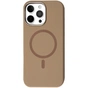 Чохол до мобільного телефона BeCover FIBRA Silicone OmniMag Apple iPhone 16 Pro Max Brown (716233) - зменшене зображення 1