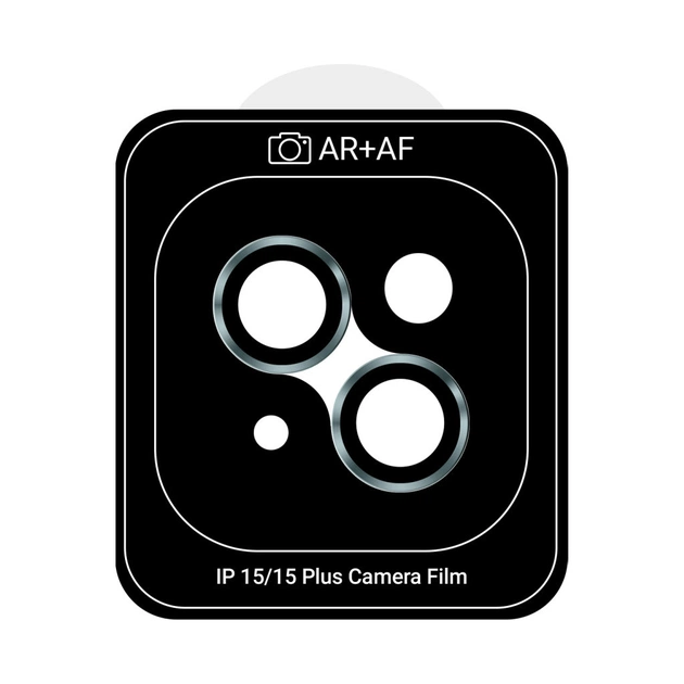 Скло захисне Armorstandart Camera Pro Apple iPhone 15 / 15 Plus Blue (ARM73316) - зображення 1