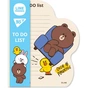 Папір для нотаток Yes To Do Line Friends boy планшет з магнітом, блок 52 аркуша (170325) - зменшене зображення 1