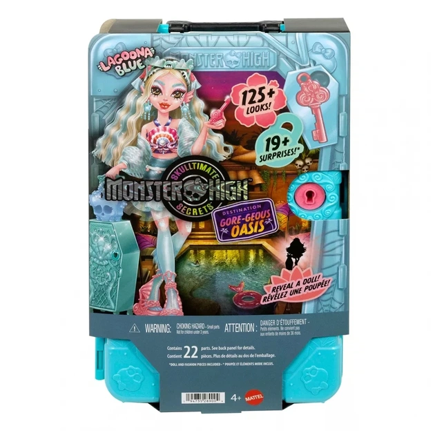 Лялька Monster High Набір-сюрприз Кошмарні канікули Жахо-секрети Лагуни (JDR51) - picture 11