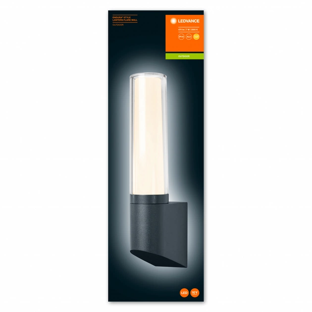 Світильник Osram ENDURA STYLE LANTERN FLARE WALL 7w (470Lm) 3000K (4058075478039) - picture 4