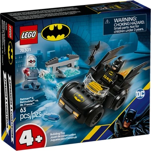 Конструктор LEGO Super Heroes Бетмен і Бетмобіль проти містера Фріза (76301) зображення 1