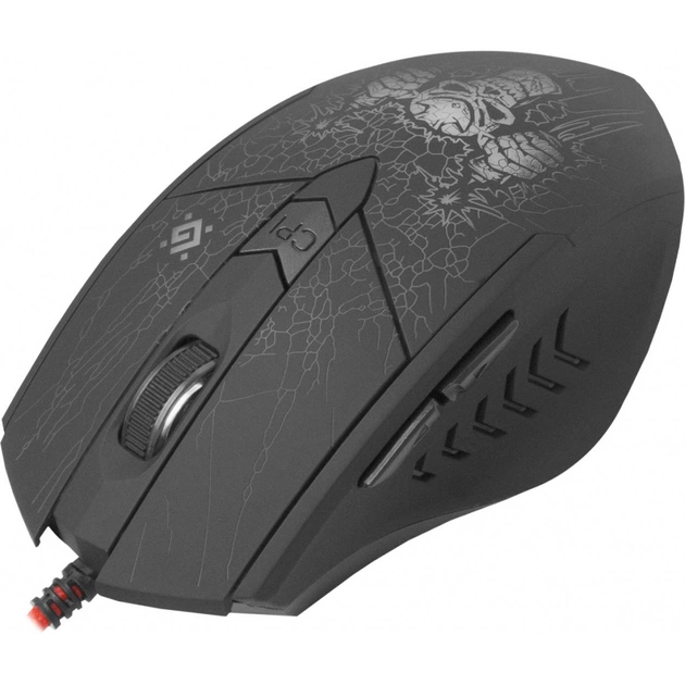Мишка Defender Doom Fighter GM-260L Black (52260) - зображення 1