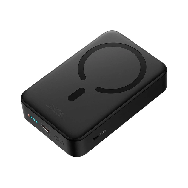Батарея універсальна Baseus Magnetic Mini Wireless 20000mAh 20W, Black (PPCX150001) - зображення 6