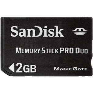 Карта пам'яті 2Gb MS Pro Duo SanDisk (SDMSPD-002G-B35) зображення 1