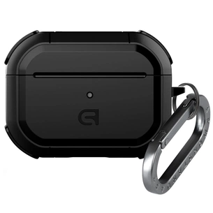 Чехол для наушников Armorstandart Panzer For Apple Airpods Pro 2 Black (ARM82750) изображение 1