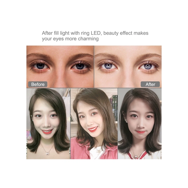 Набір блогера Puluz Ring USB LED lamp PKT3069B 10.2" + tripod 1.1 м (PKT3069B) - picture 4